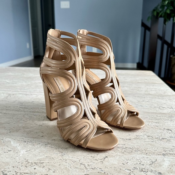 Michael Kors Collection Runway Pamina Toffee Heels - Picture 10 of 10